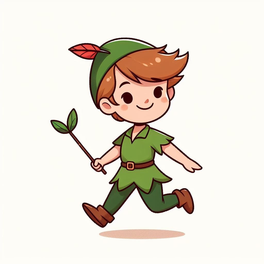 Clipart of Peter Pan Image