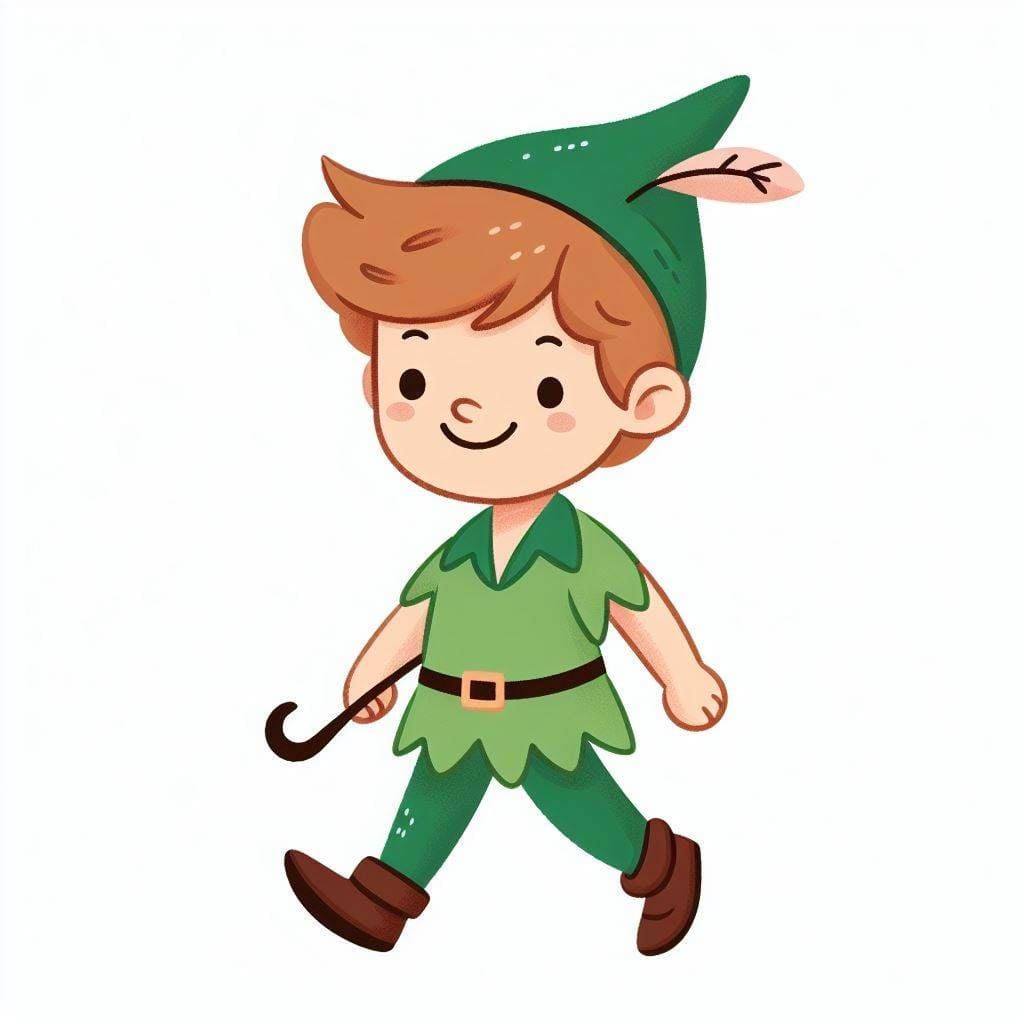 Clipart of Peter Pan Picture