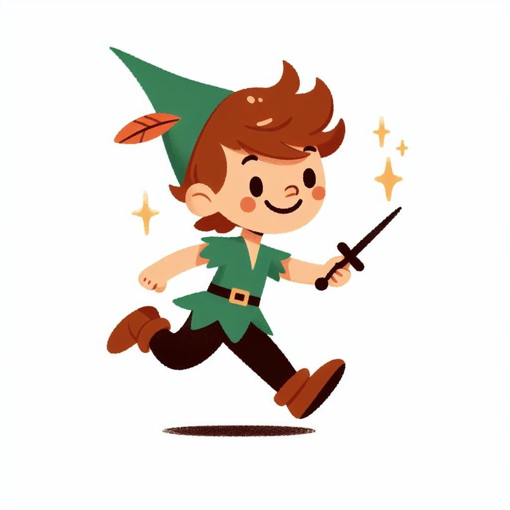 Clipart of Peter Pan