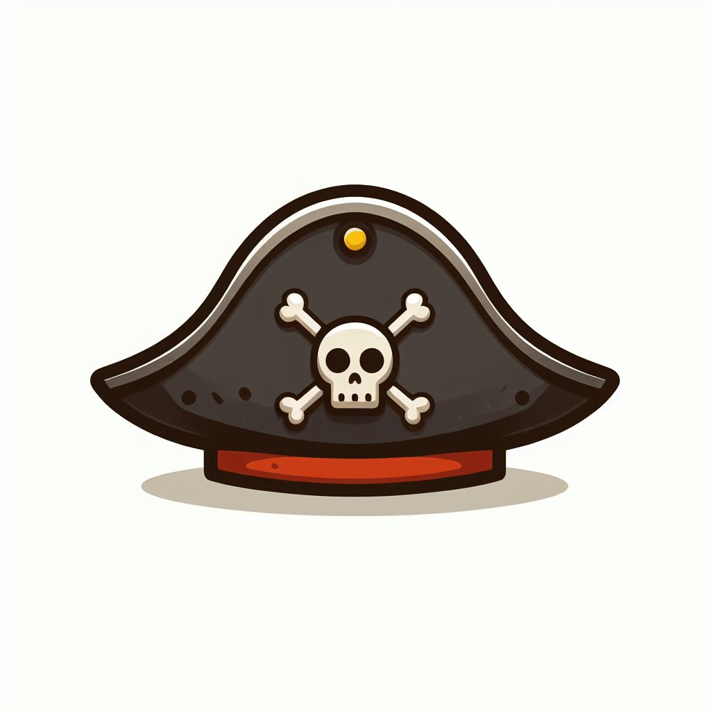 Clipart of Pirate Hat Image