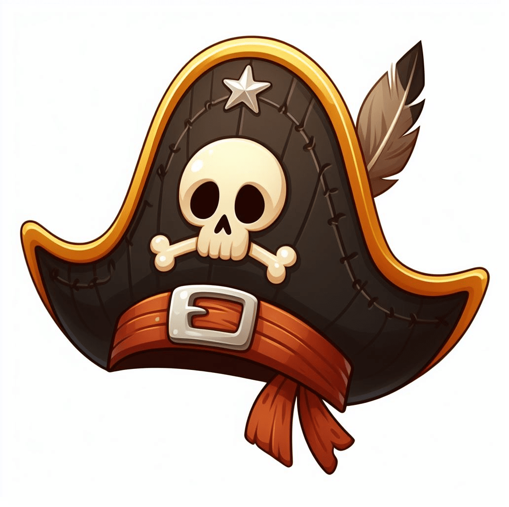 Clipart of Pirate Hat Photo