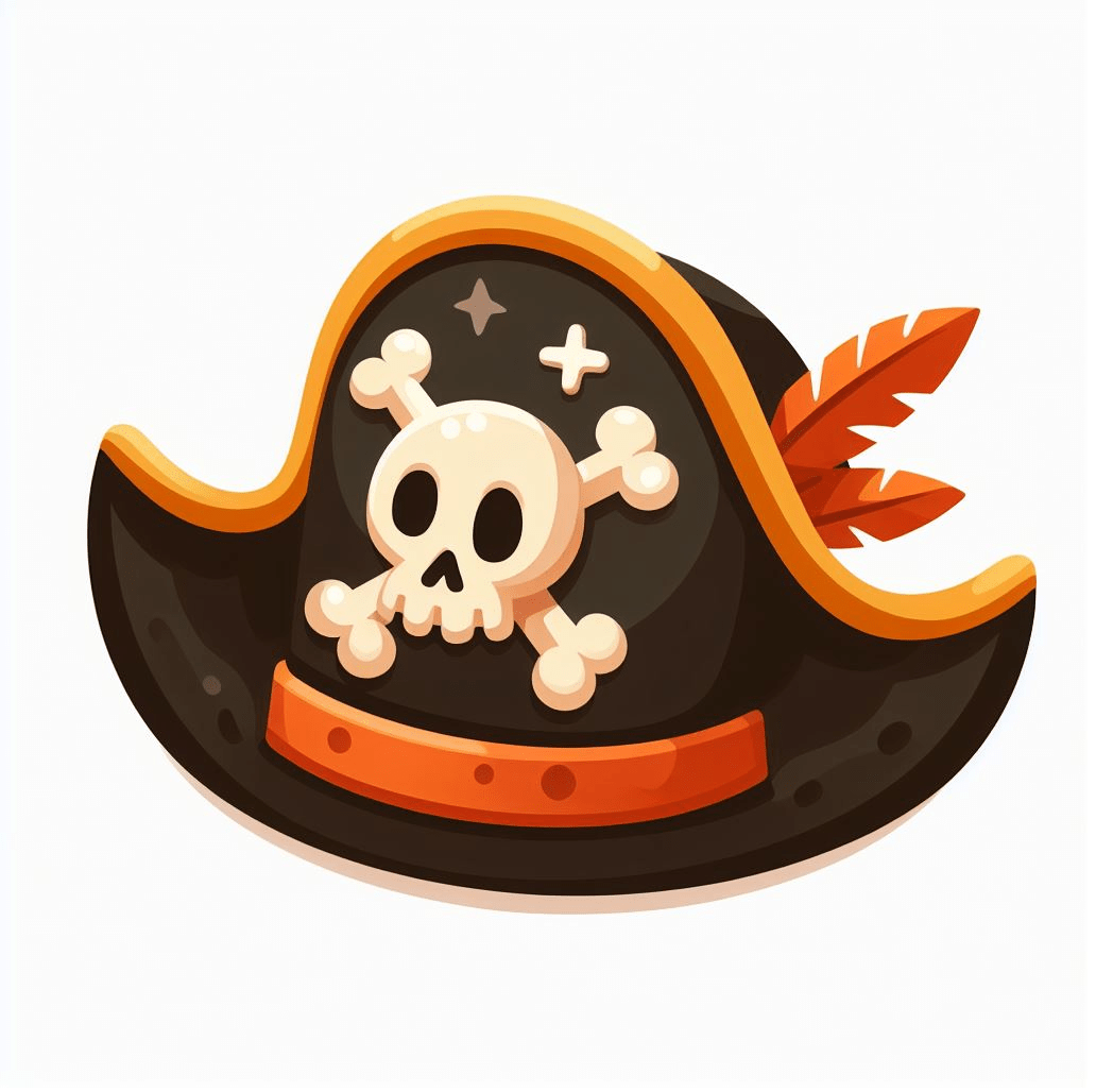 Clipart of Pirate Hat Png