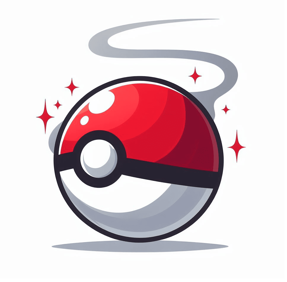 Clipart of Pokeball Free
