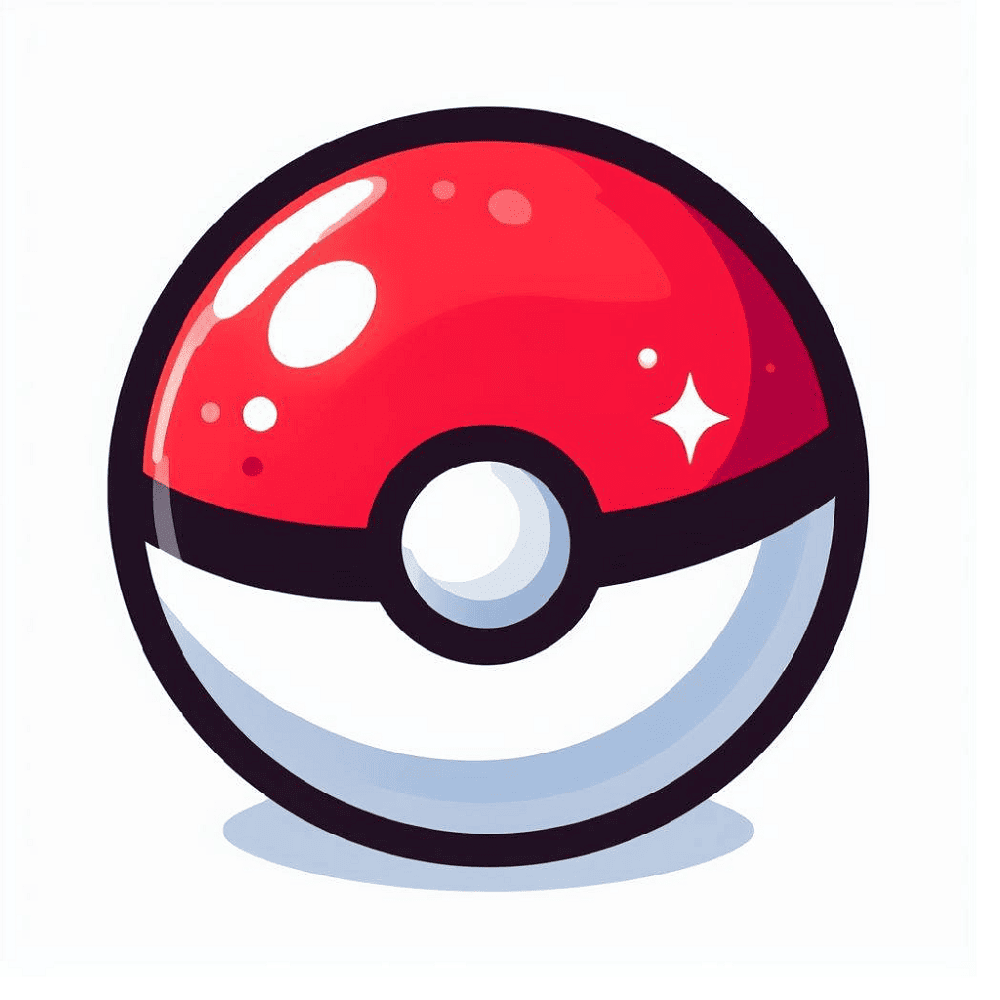 Clipart of Pokeball Images