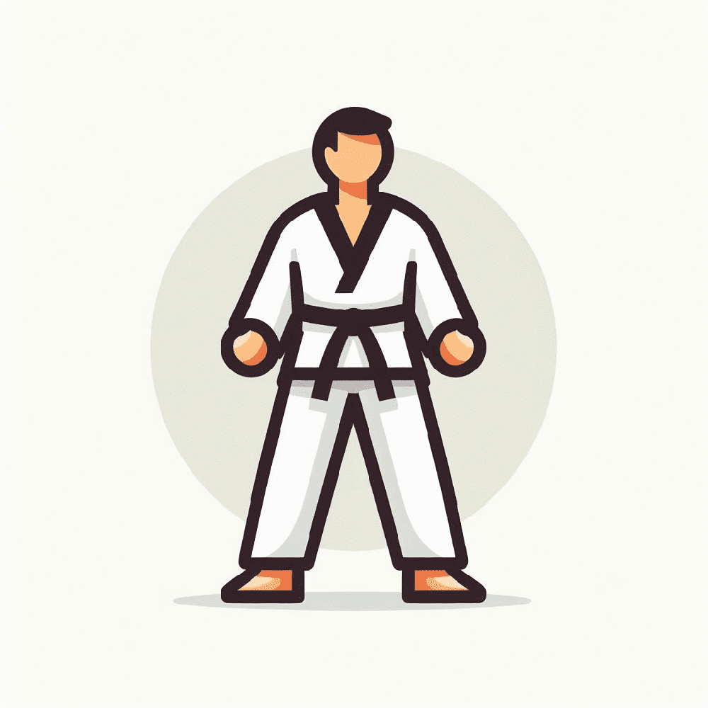 Clipart of Taekwondo Image
