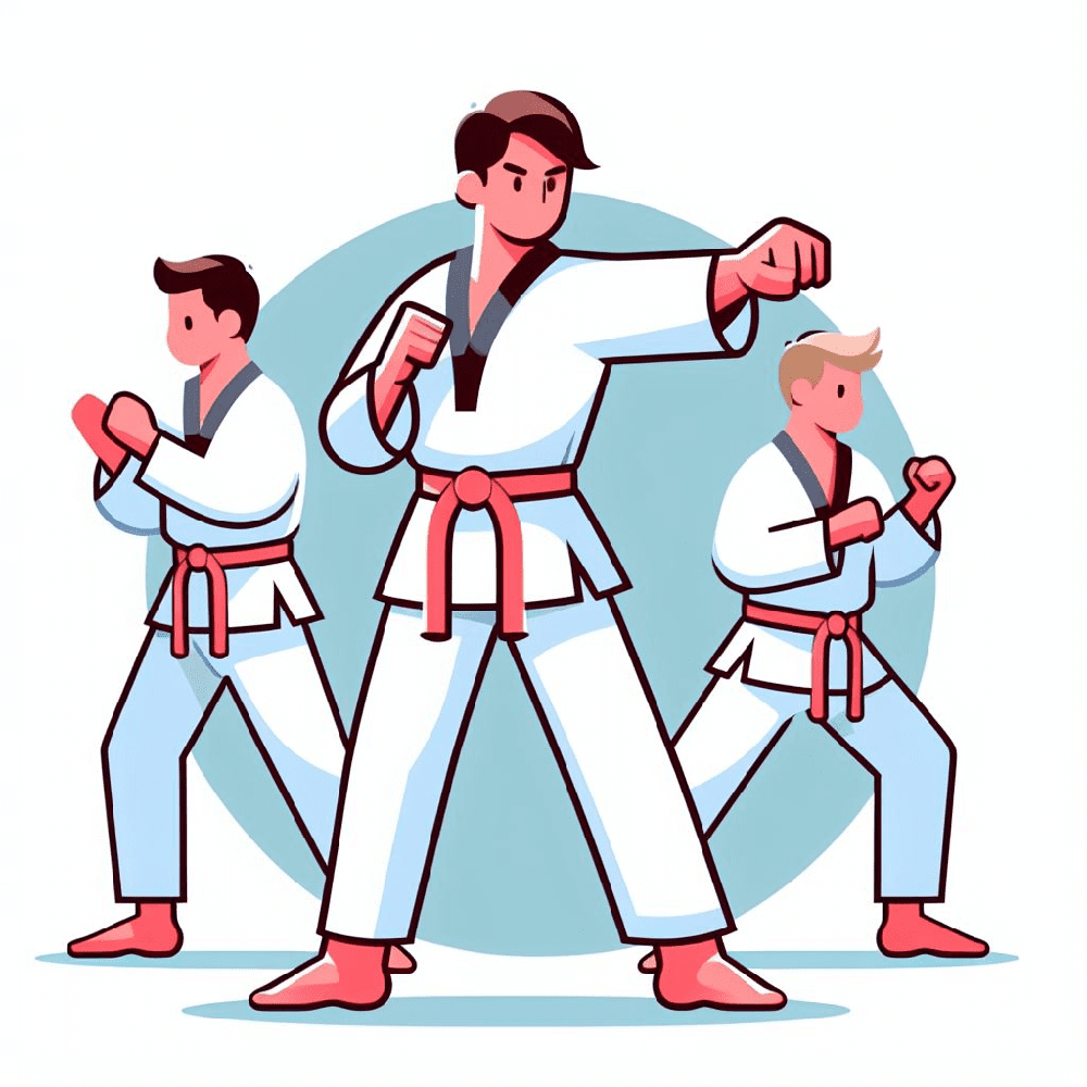 Clipart of Taekwondo