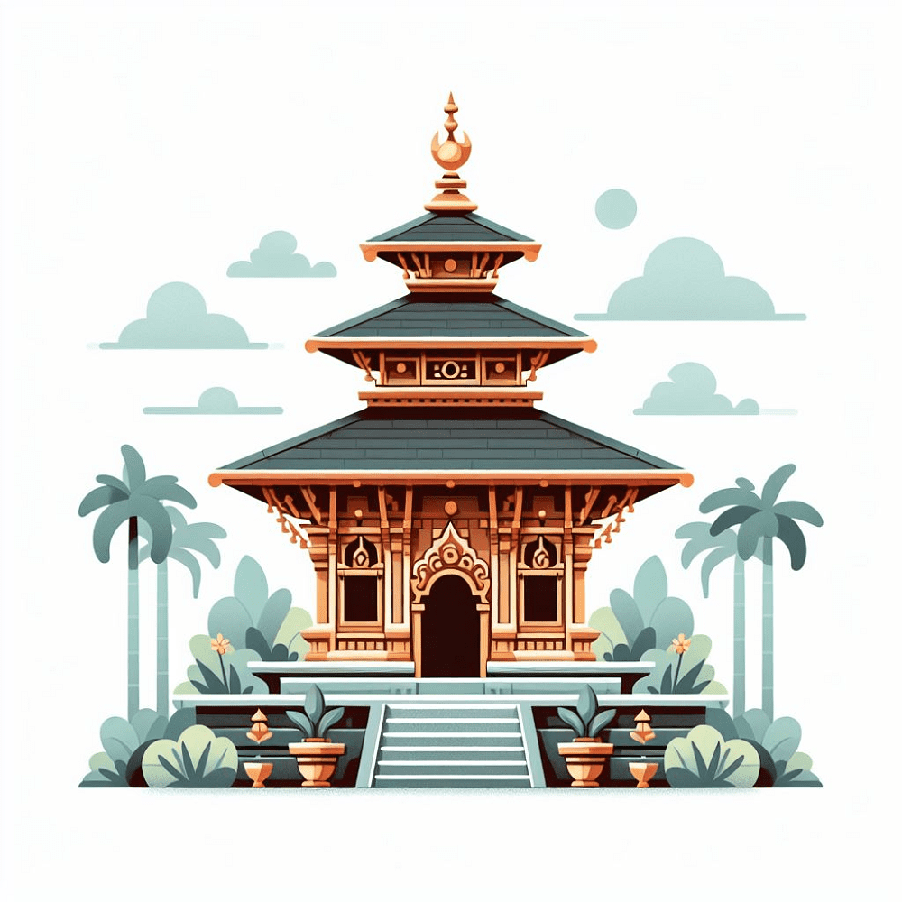 Clipart of Temple Free