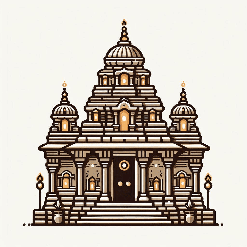 Clipart of Temple Image