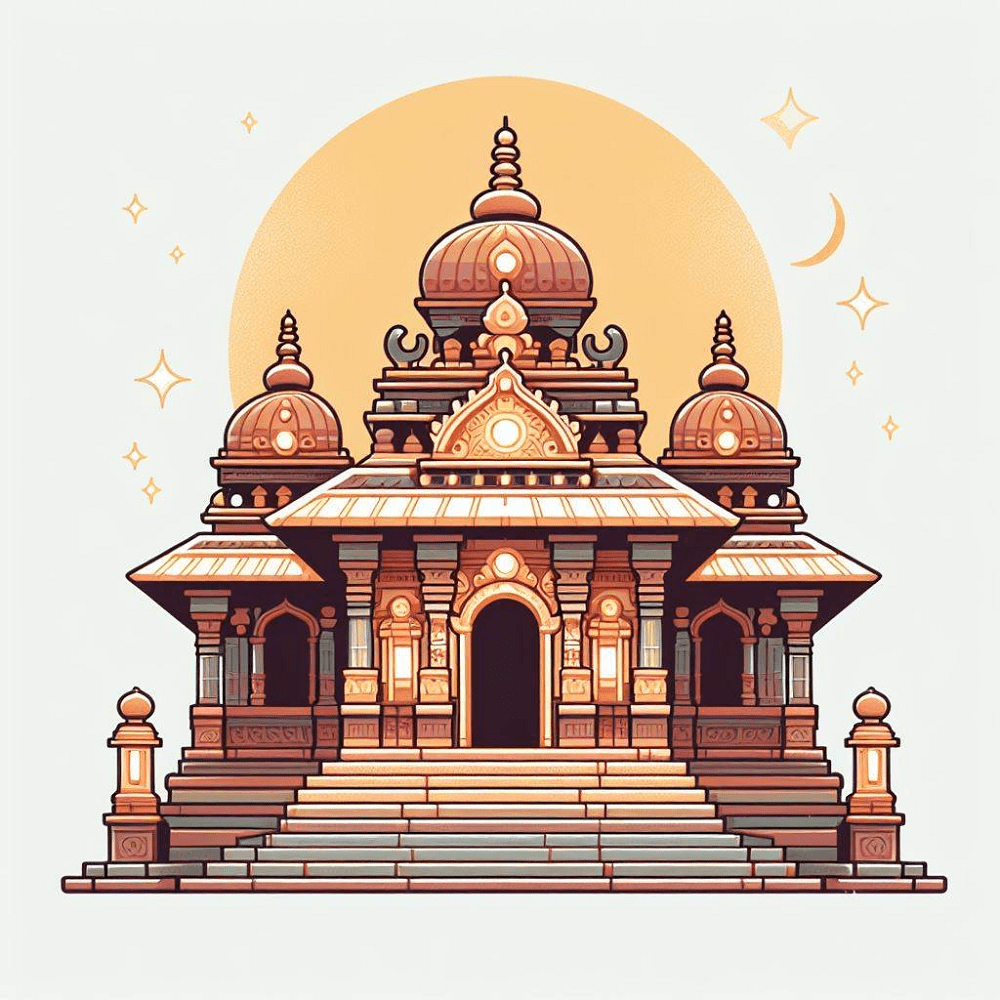 Clipart of Temple Picture