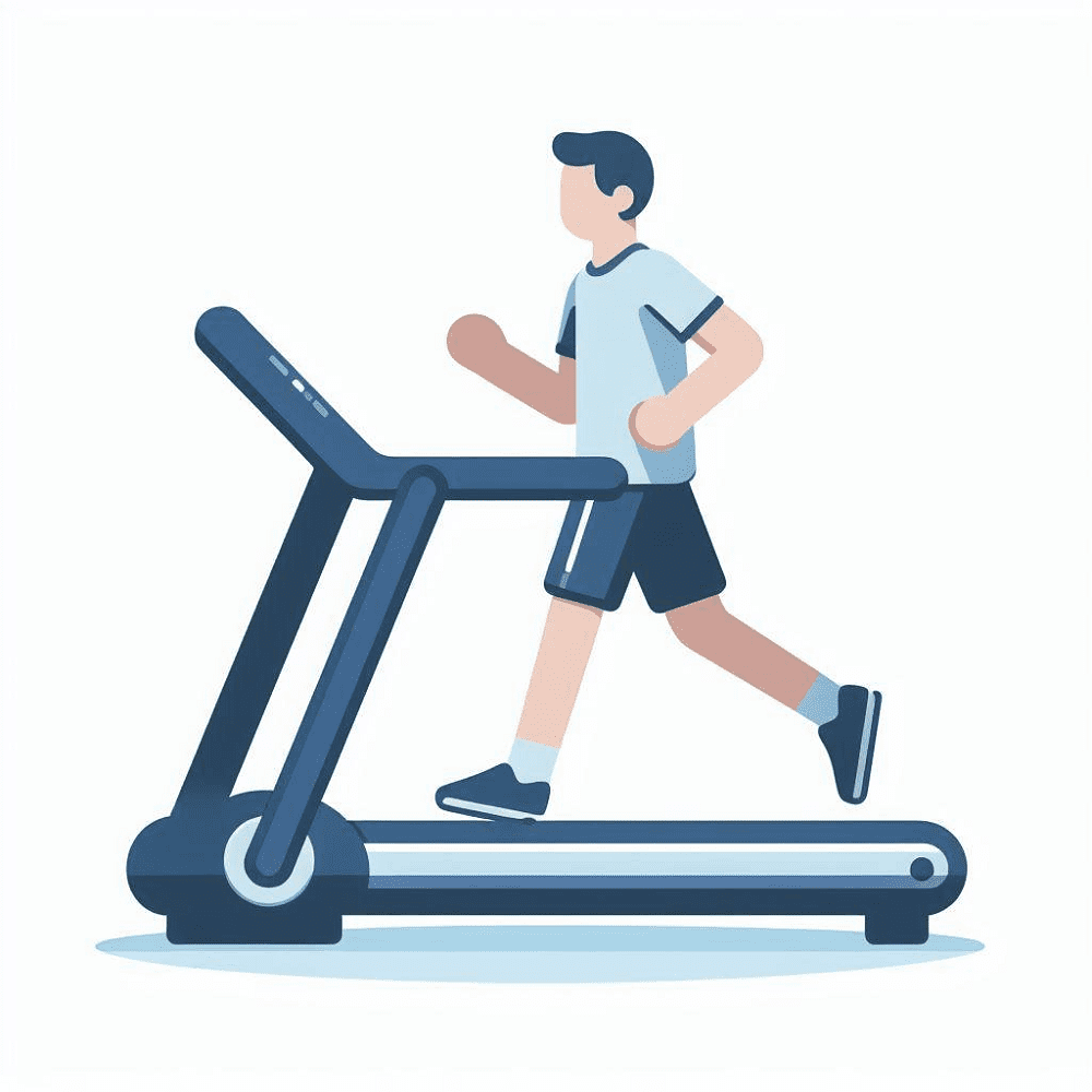 Clipart of Treadmill Photo