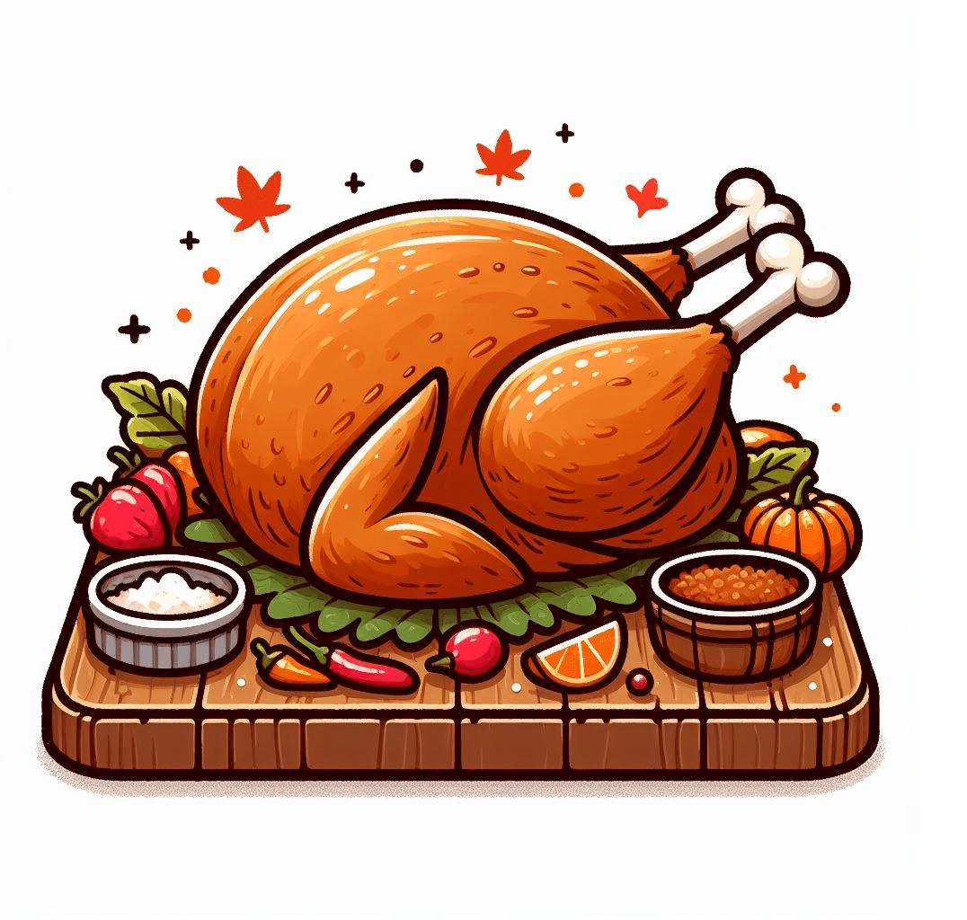 Cooked Turkey Clipart Free Photo