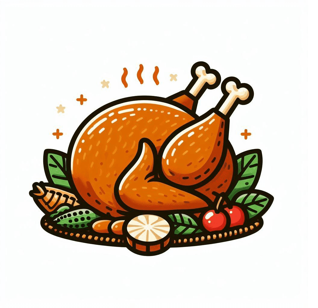 Cooked Turkey Clipart Free