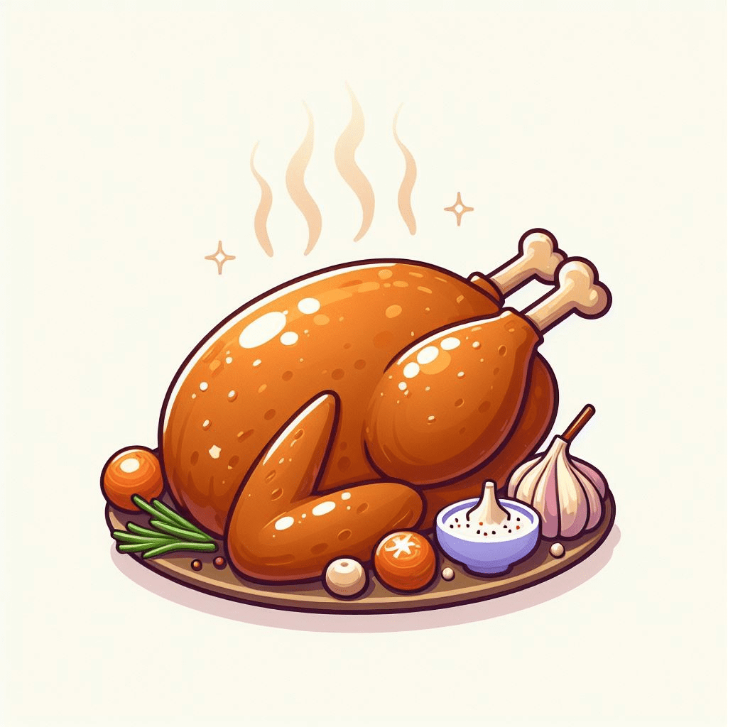 Cooked Turkey Clipart Image Download