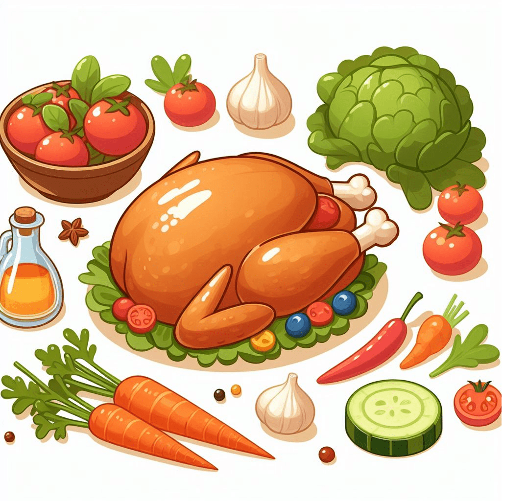 Cooked Turkey Clipart Image Png