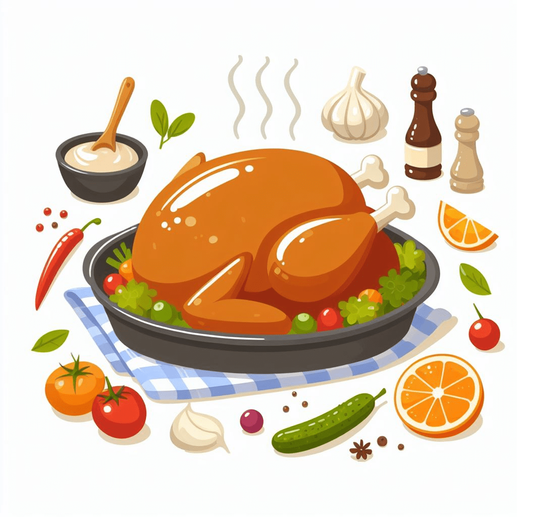 Cooked Turkey Clipart Images