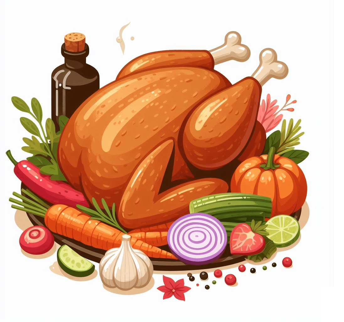 Cooked Turkey Clipart Photo Free