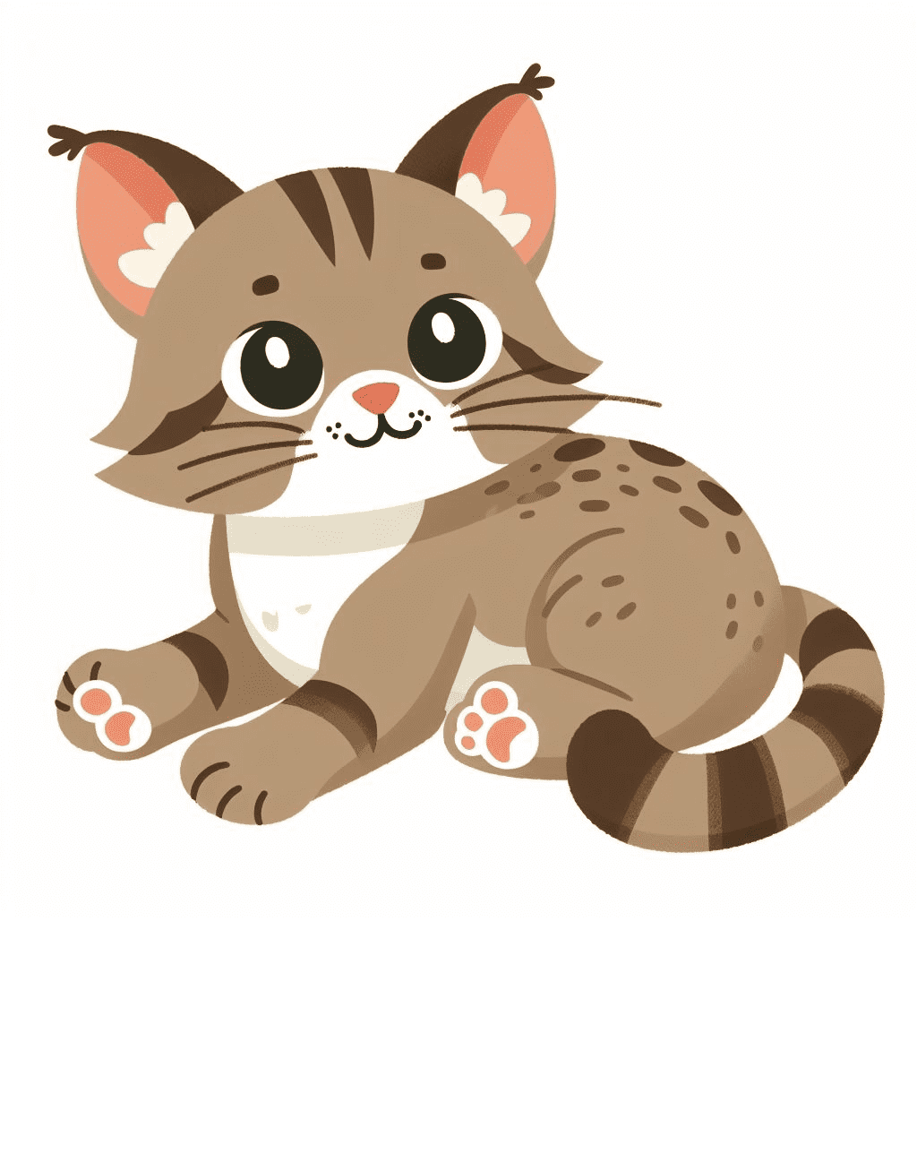 Cute Bobcat Clipart Download Free