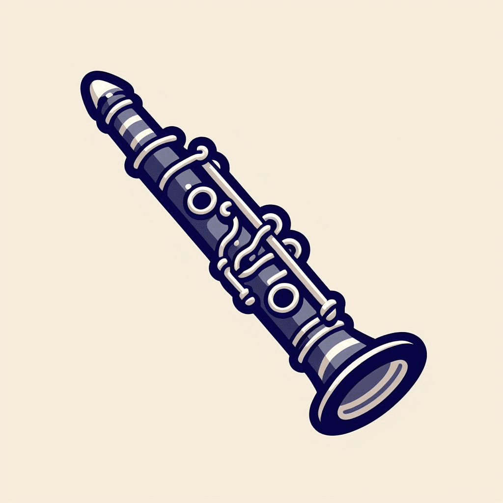 Cute Clarinet Free Download Clipart