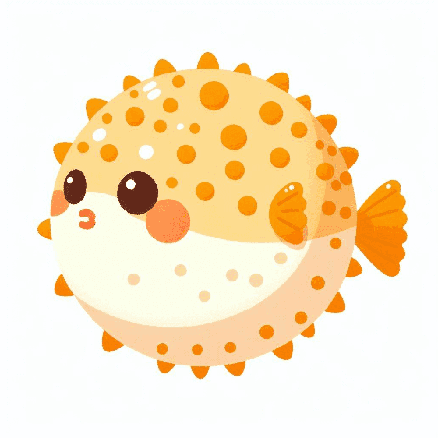 Download Puffer Fish Clipart