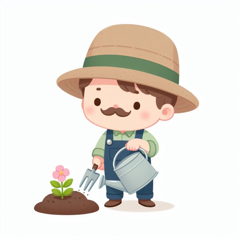 Free Clipart Gardener