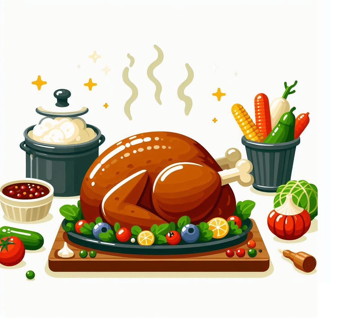 Free Cooked Turkey Clipart Download Picture