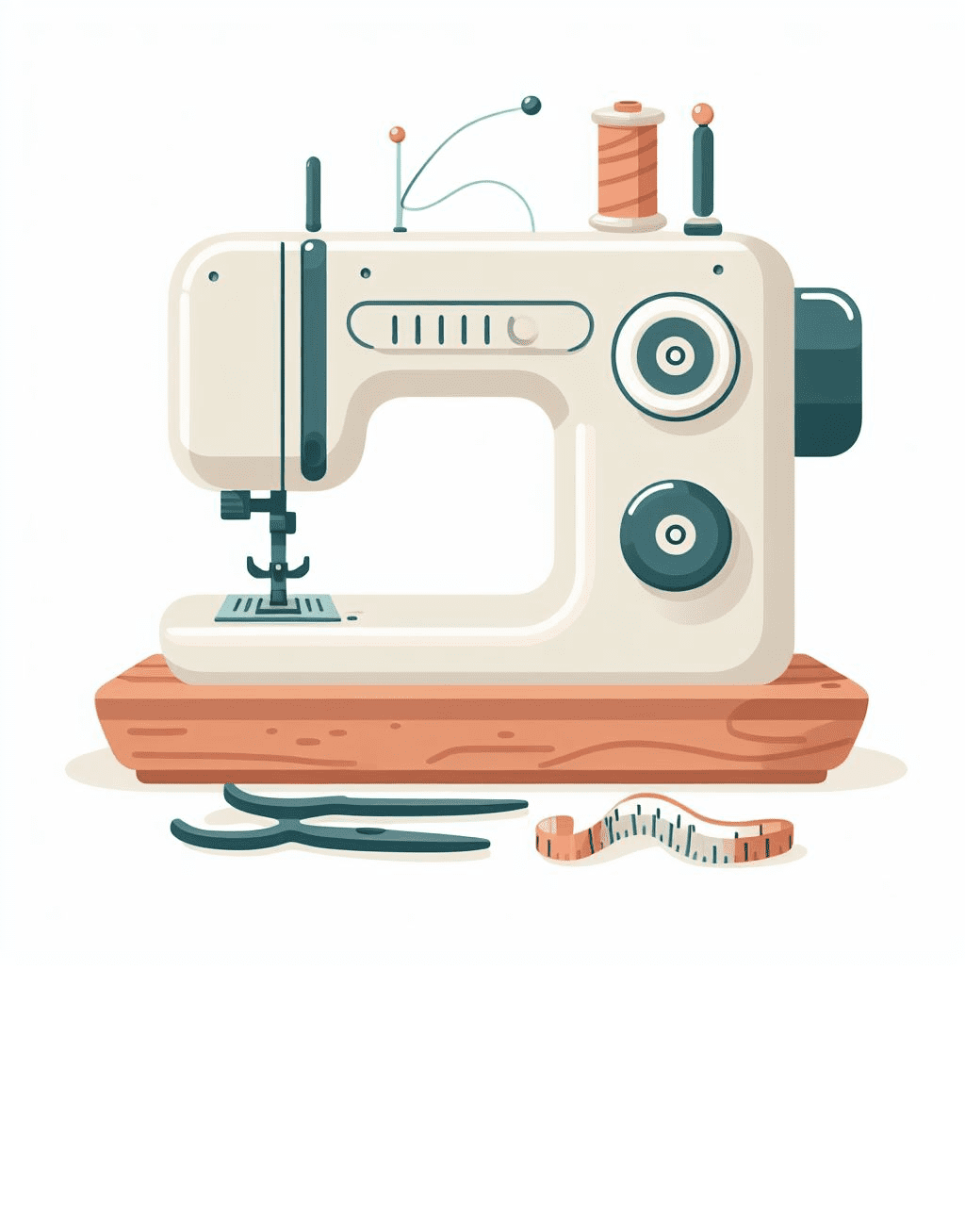 Free Download Sewing Machine Clipart