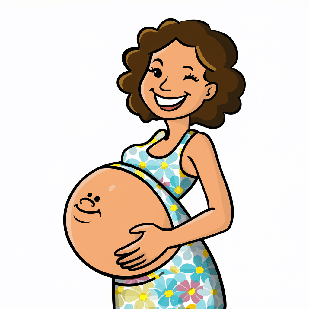 Free Picture Clipart Pregnant Woman