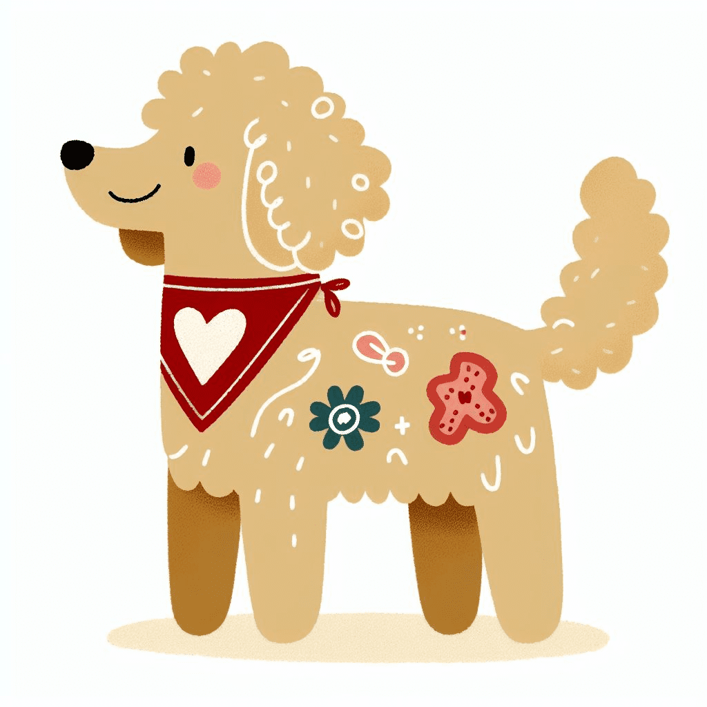 Goldendoodle Clipart For Kid