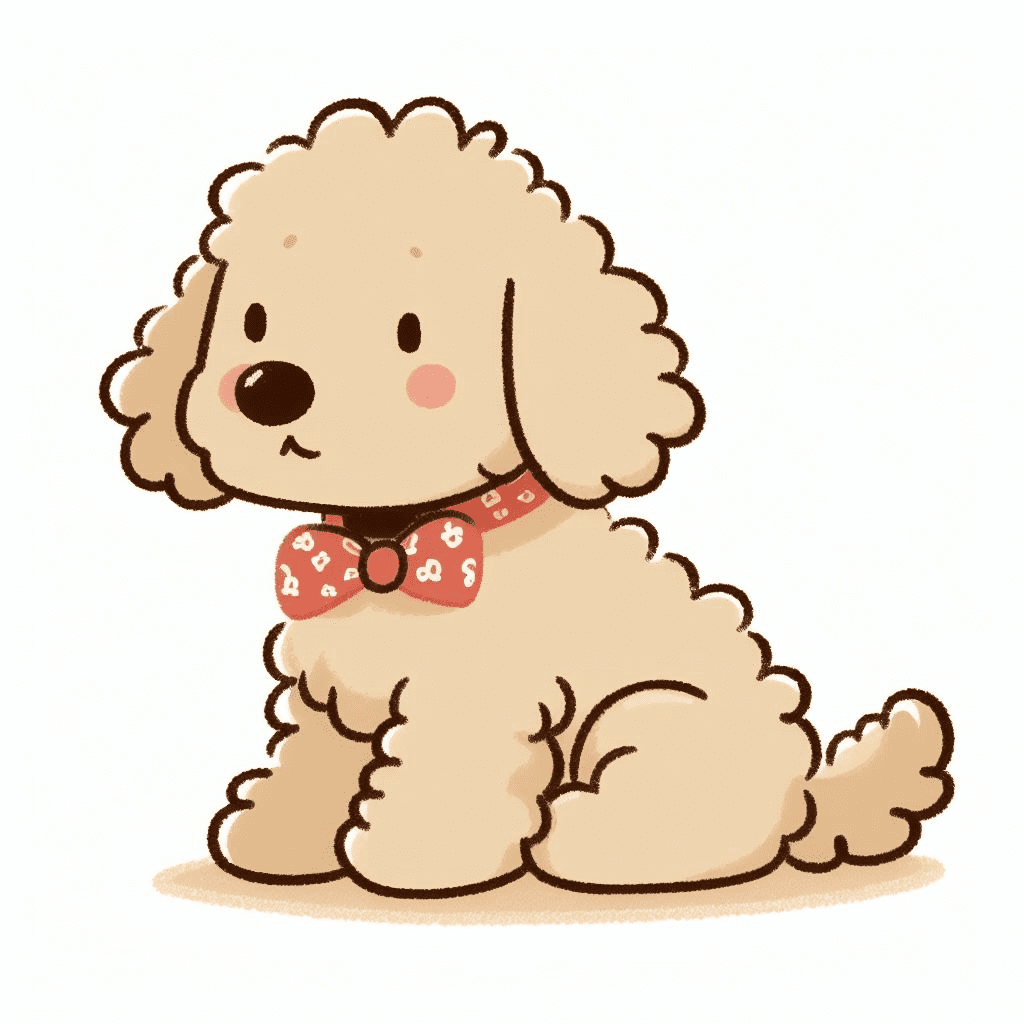 Goldendoodle Clipart Free