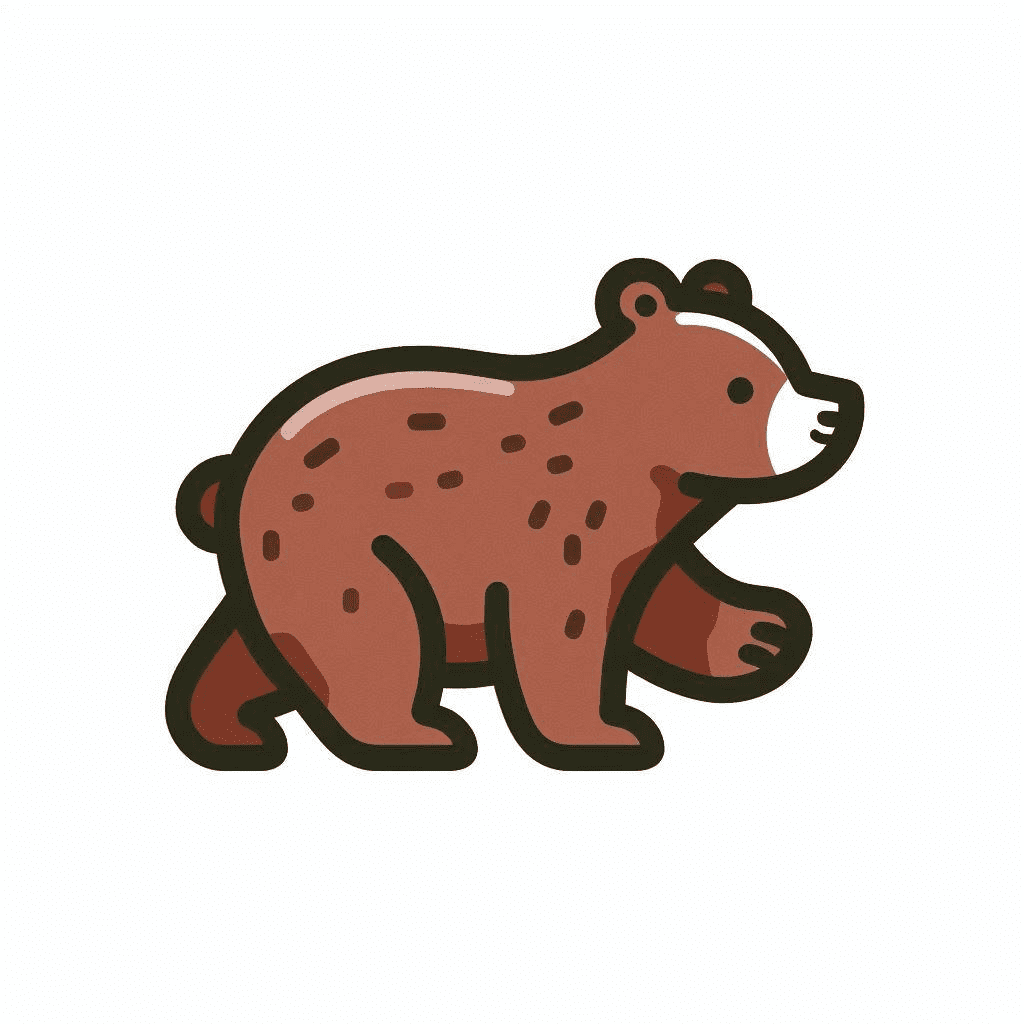 Grizzly Bear Clipart Free Png