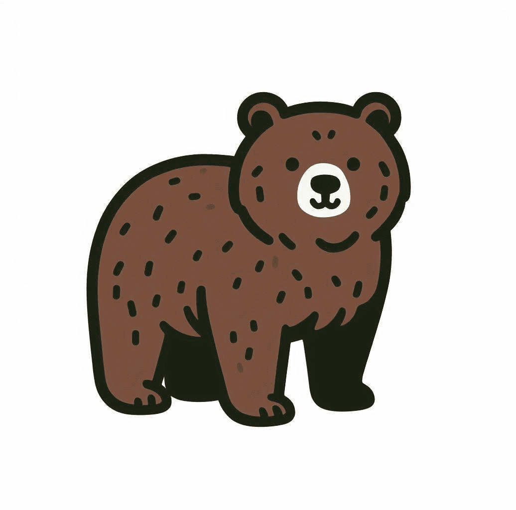 Grizzly Bear Clipart Image Download