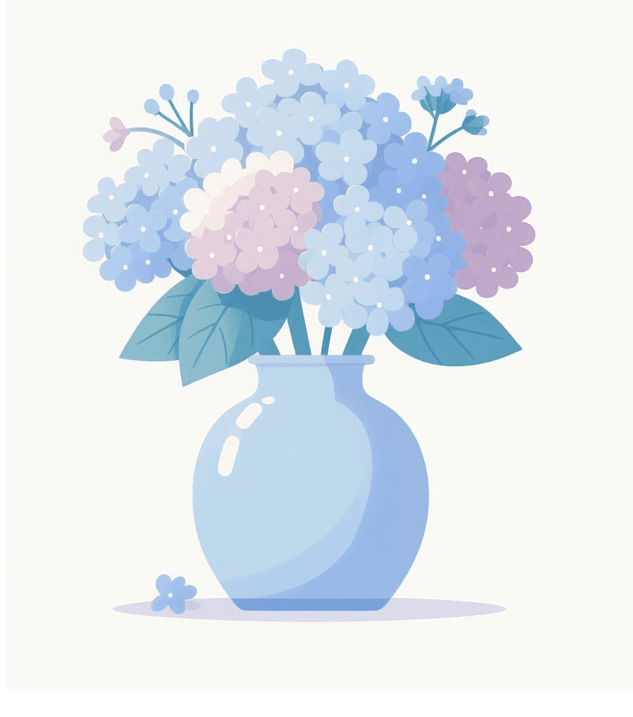 Hydrangea Clipart Image Png