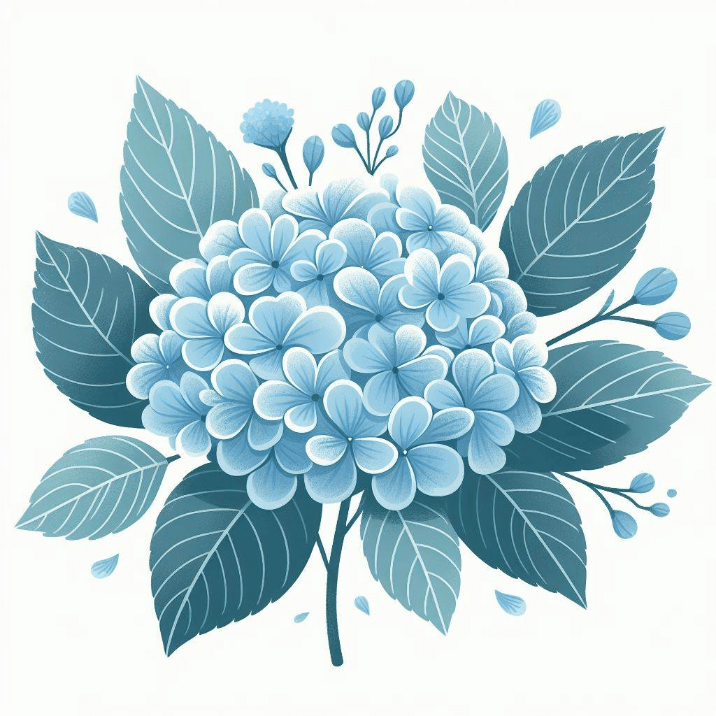Hydrangea Clipart Images Png