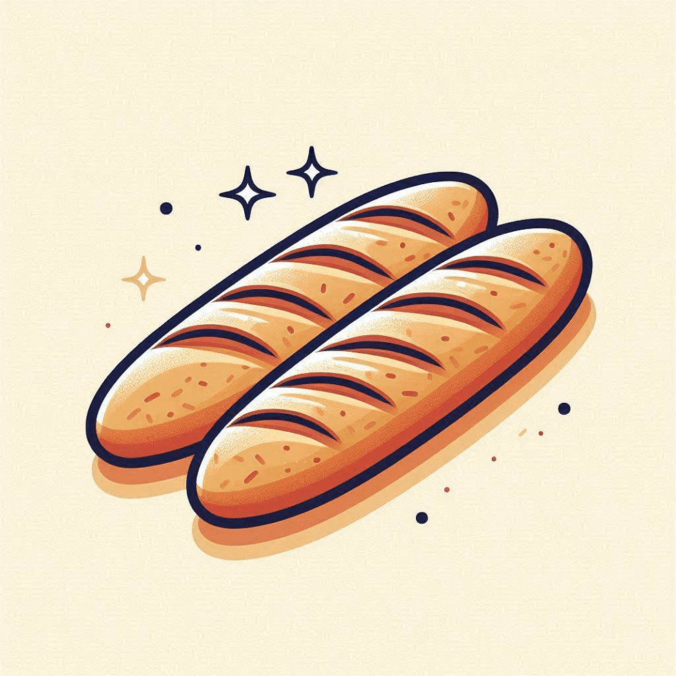 Image of Baguette Clipart Download