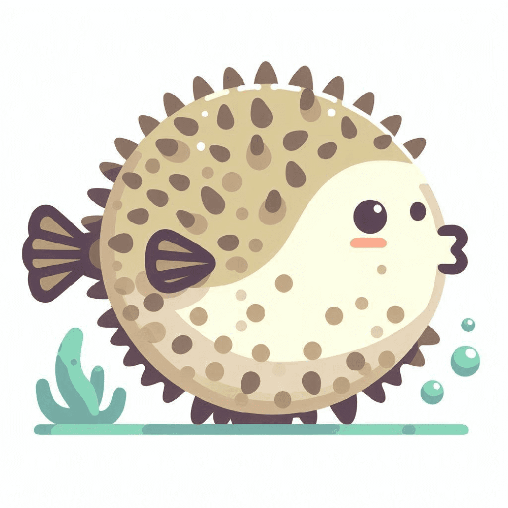 Image of Puffer Fish Clipart Download