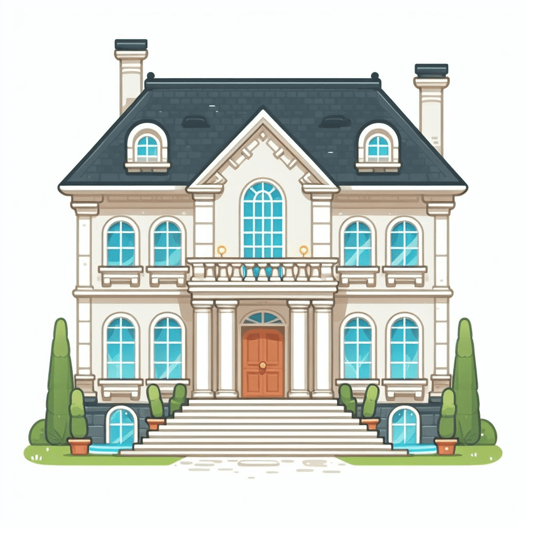 Mansion Clipart Image