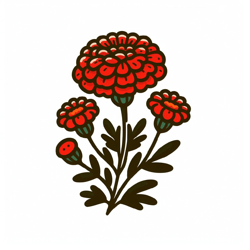 Marigold Clipart Image Png