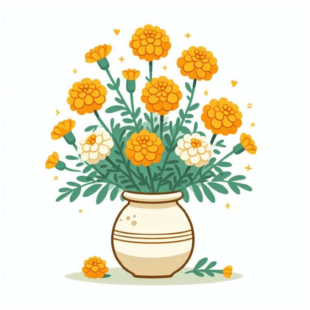 Marigold Clipart Images Download