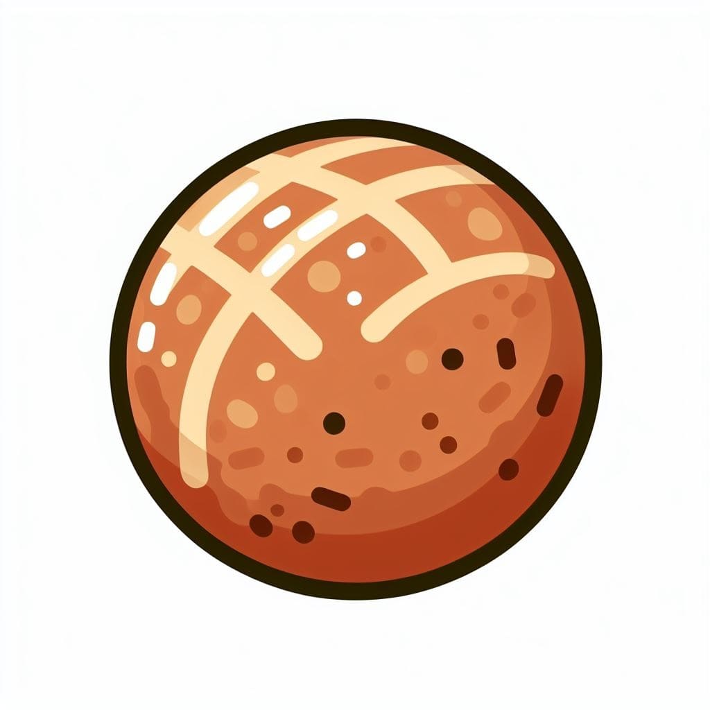 Meatball Clipart Image