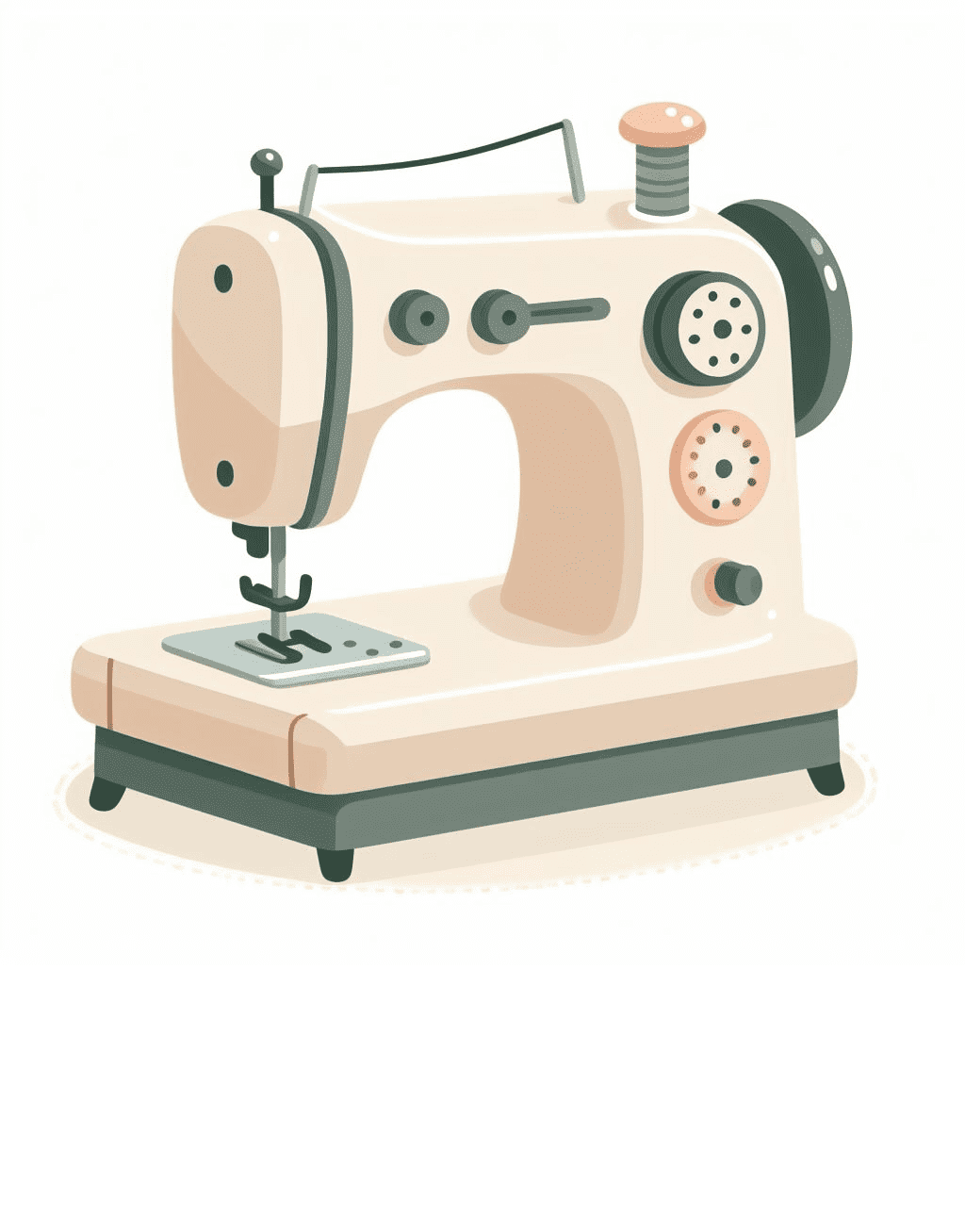 Nice Sewing Machine Clipart