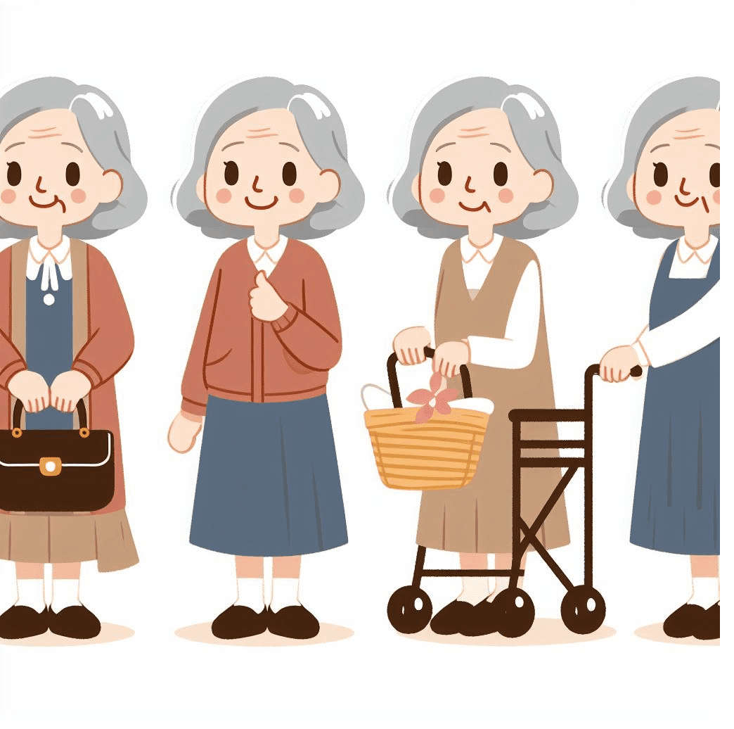 Old Lady Clipart Image Download