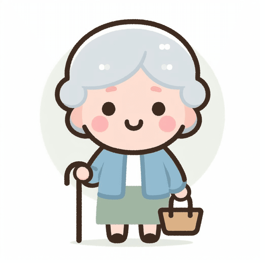 Old Lady Clipart Picture Free