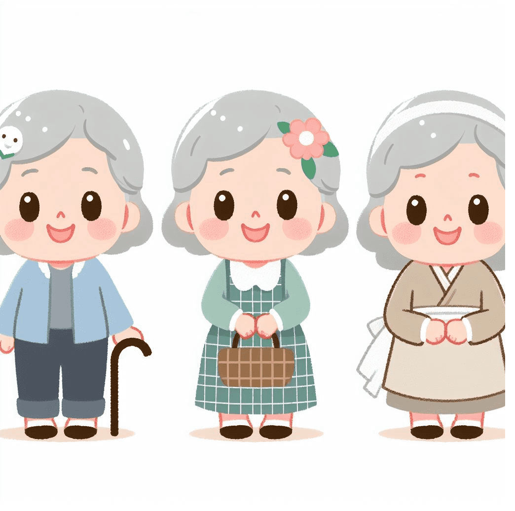 Old Lady Clipart Picture