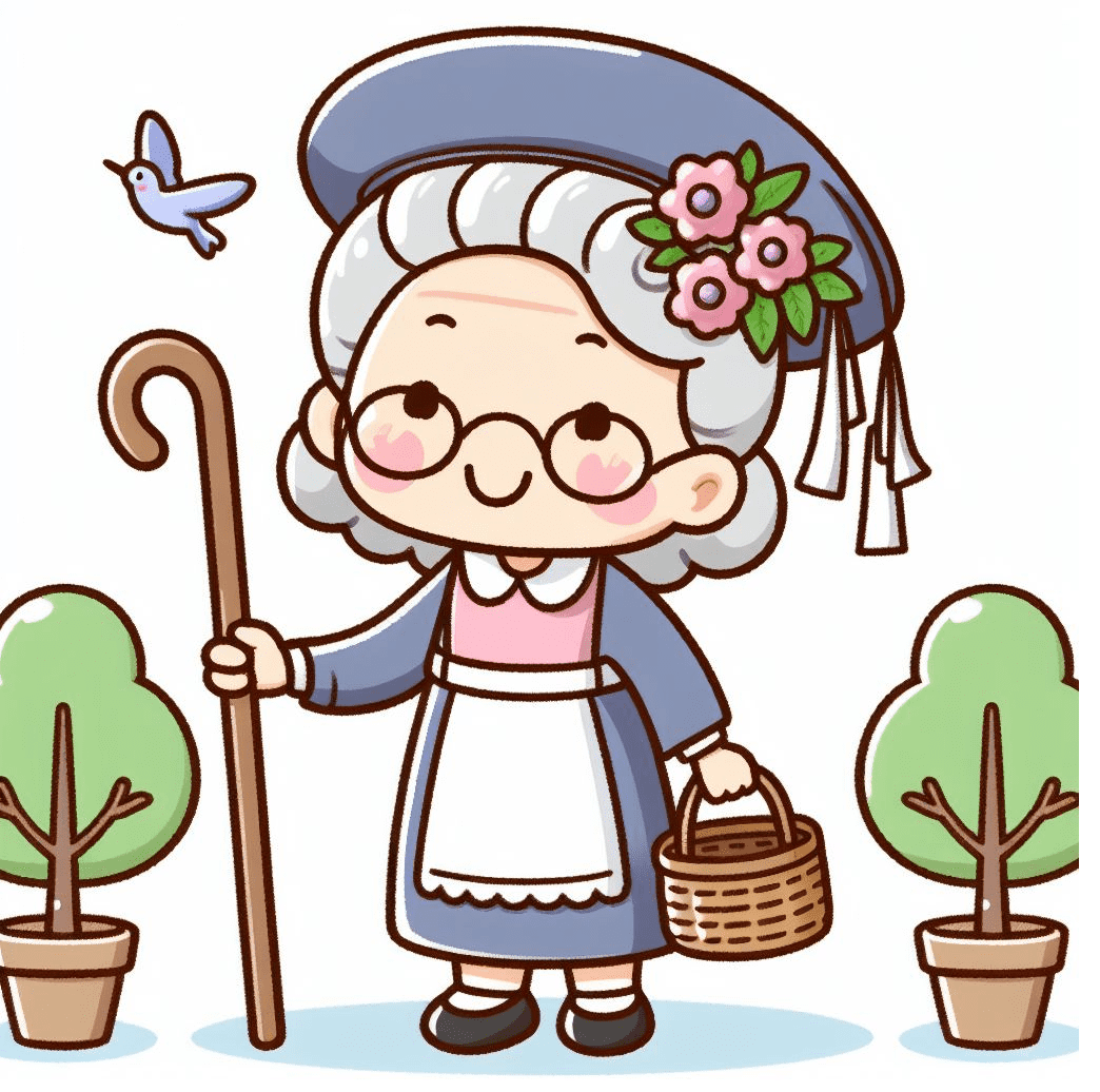 Old Lady Clipart Png Download