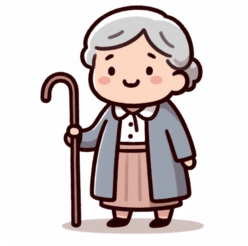 Old Lady Clipart
