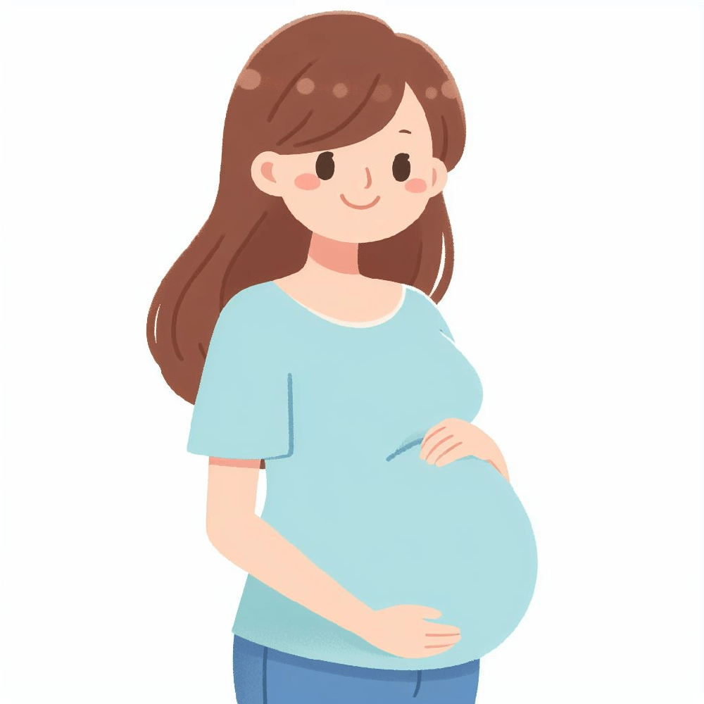 Picture Clipart Pregnant Woman