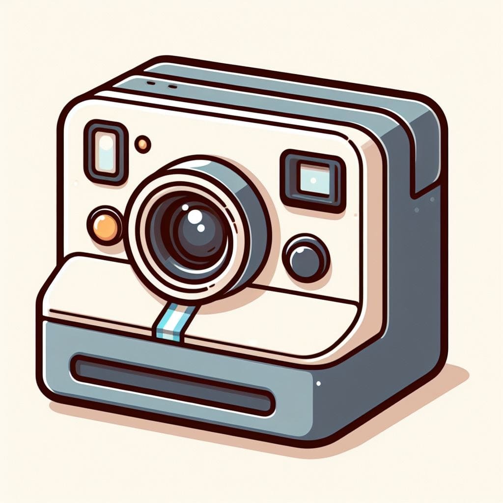Polaroid Camera Clipart Download Png