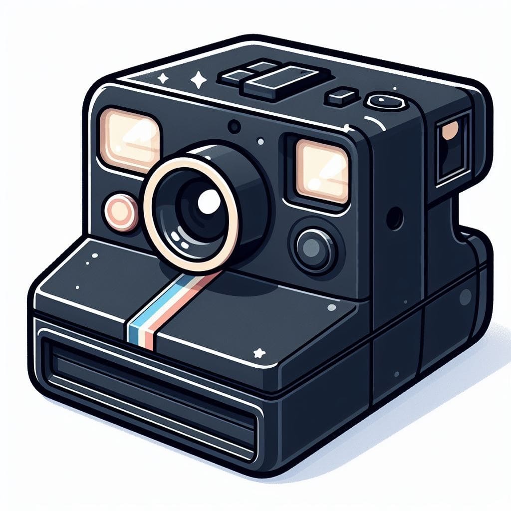 Polaroid Camera Clipart Free Photo