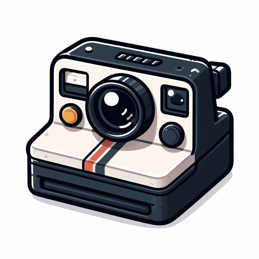Polaroid Camera Clipart Free Picture