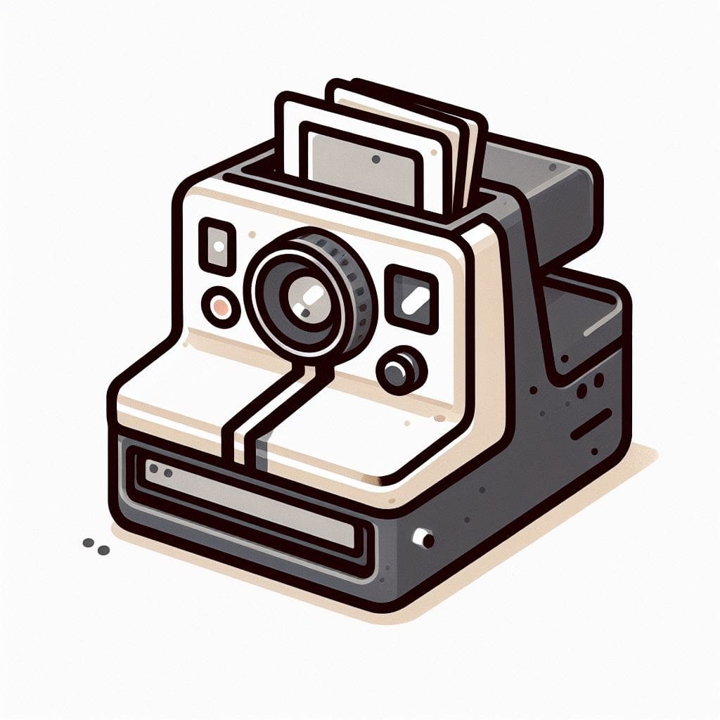 Polaroid Camera Clipart Images